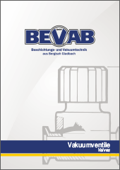 Preisliste BEVAB: Vakuumventile